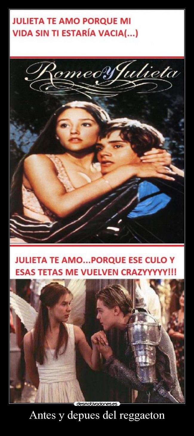 Antes y depues del reggaeton - 