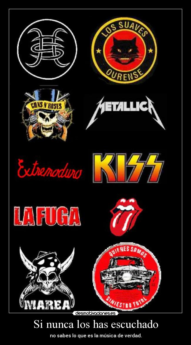 Si nunca los has escuchado - 