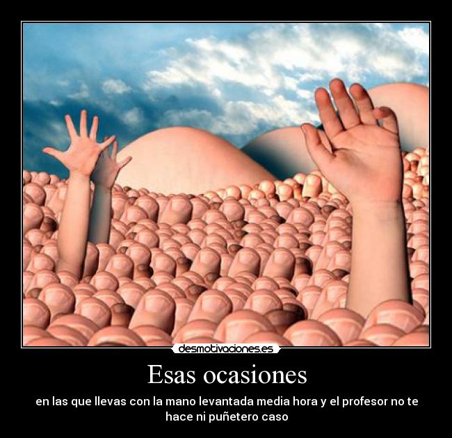 Esas ocasiones -