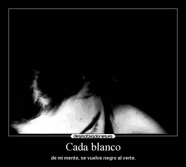 Cada blanco -