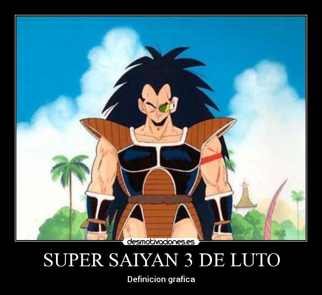 SUPER SAIYAN 3 DE LUTO -
