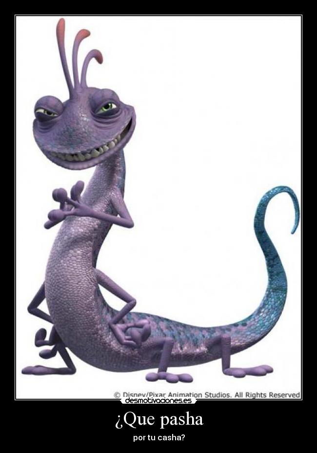 ¿Que pasha - por tu casha?