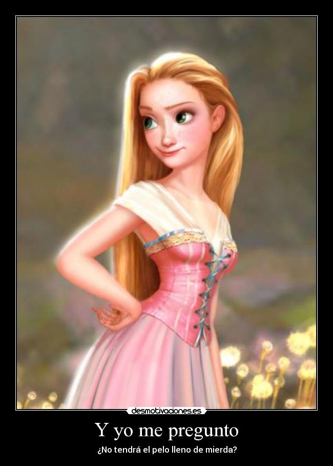 carteles rapunzel desmotivaciones