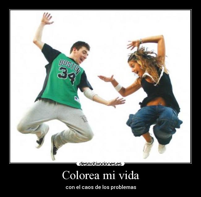 Colorea mi vida - con el caos de los problemas