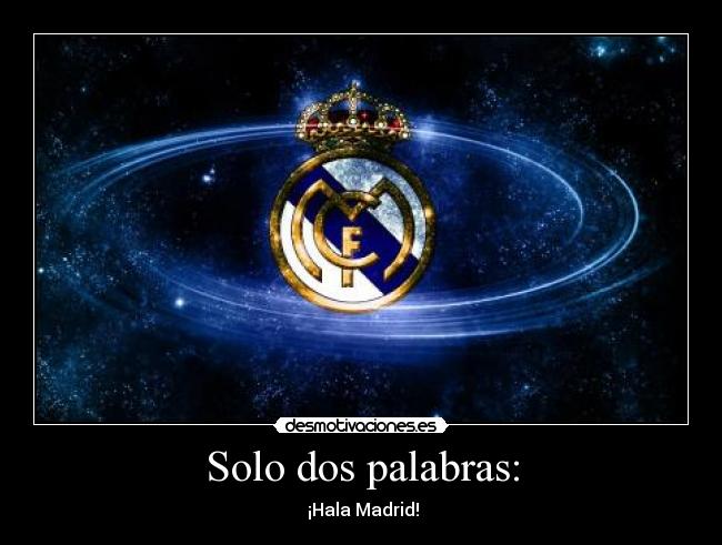 Solo dos palabras: -