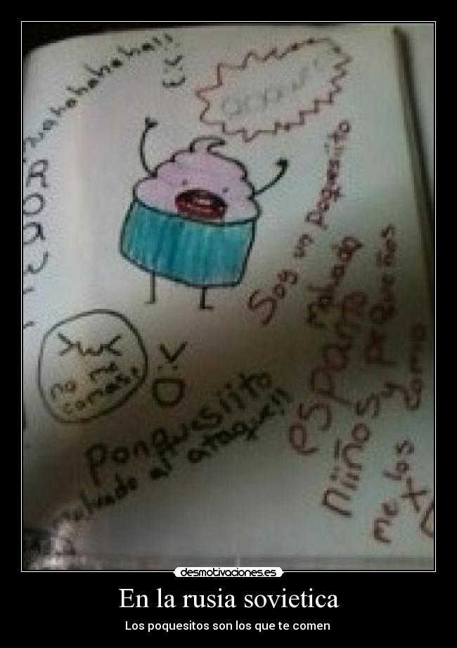 En la rusia sovietica - Los poquesitos son los que te comen 