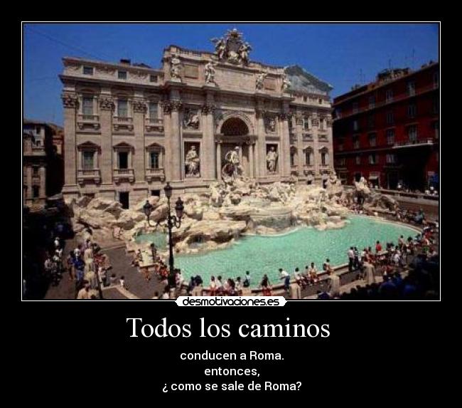 carteles roma desmotivaciones