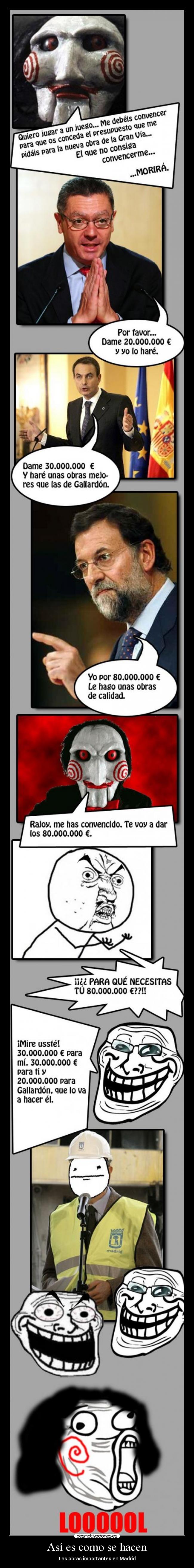 Así es como se hacen - Las obras importantes en Madrid