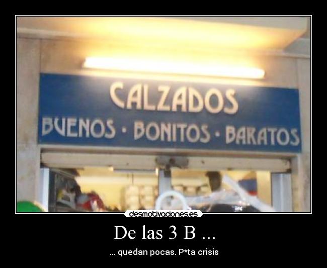 De las 3 B ... -