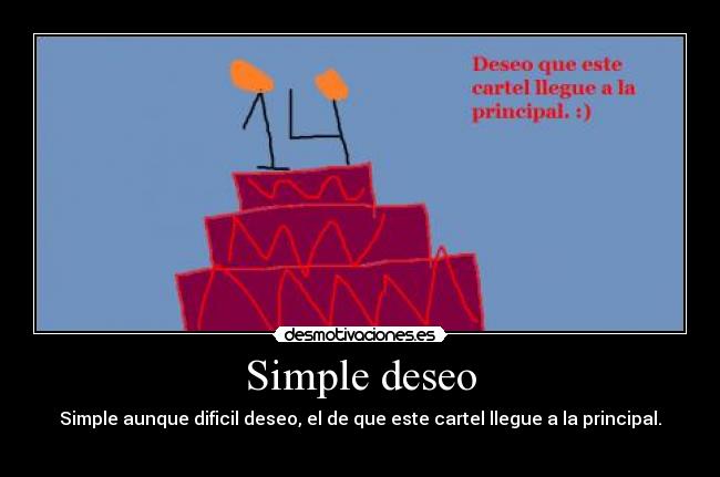 Simple deseo - 
