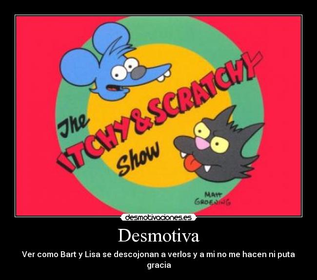 carteles los simpson desmotivaciones