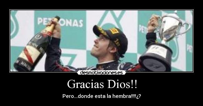 Gracias Dios!! -