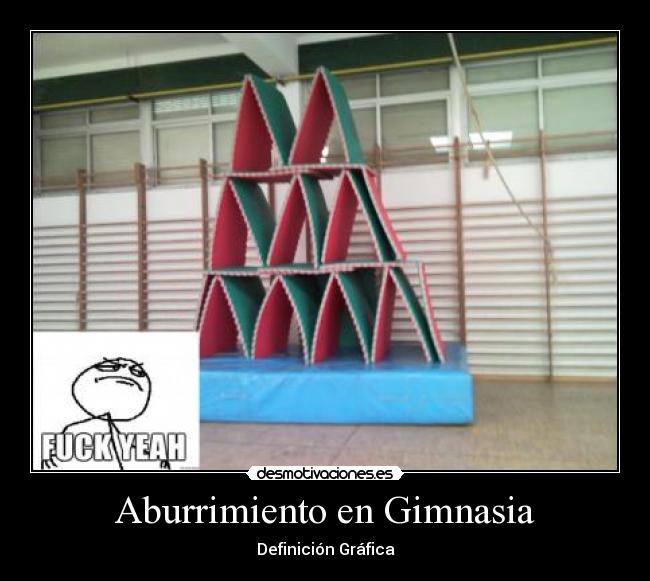 Aburrimiento en Gimnasia - 
