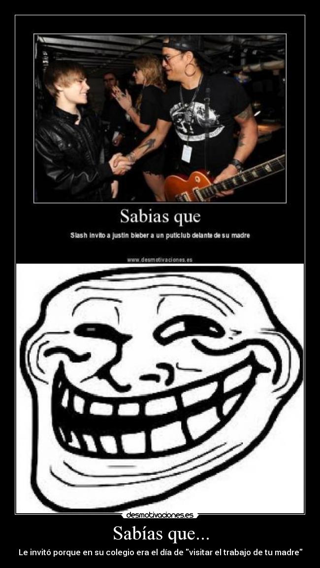 Sabías que... - Le invitó porque en su colegio era el día de visitar el trabajo de tu madre