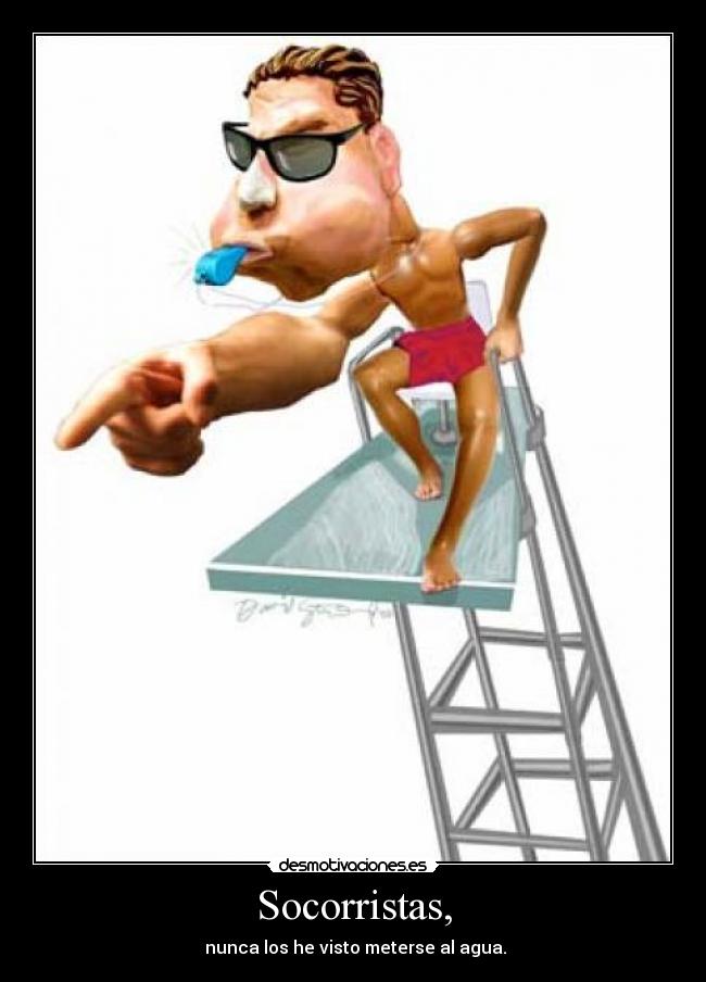 Socorristas, - 