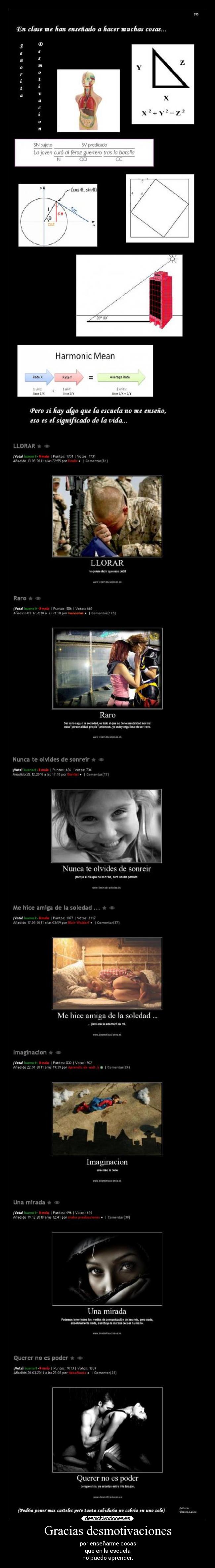 Gracias desmotivaciones -