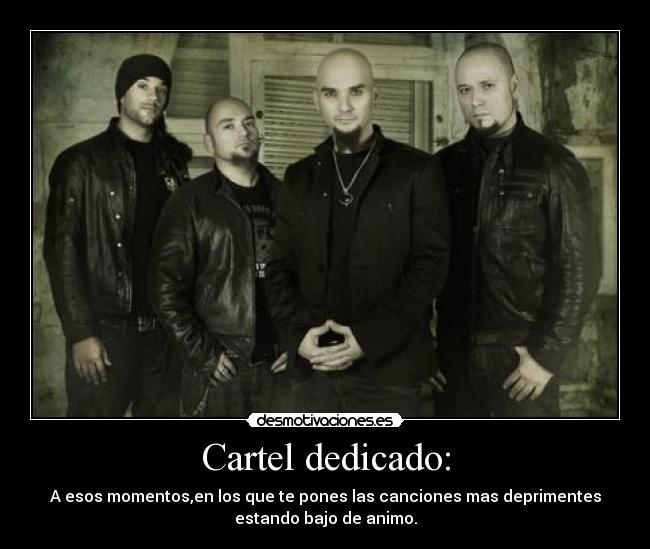 Cartel dedicado: - 