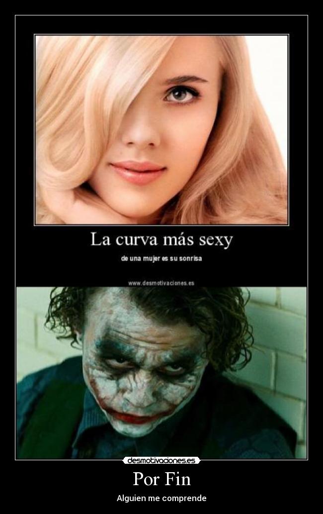 Por Fin - Alguien me comprende