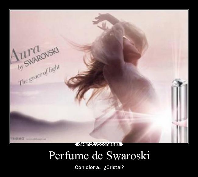 Perfume de Swaroski -