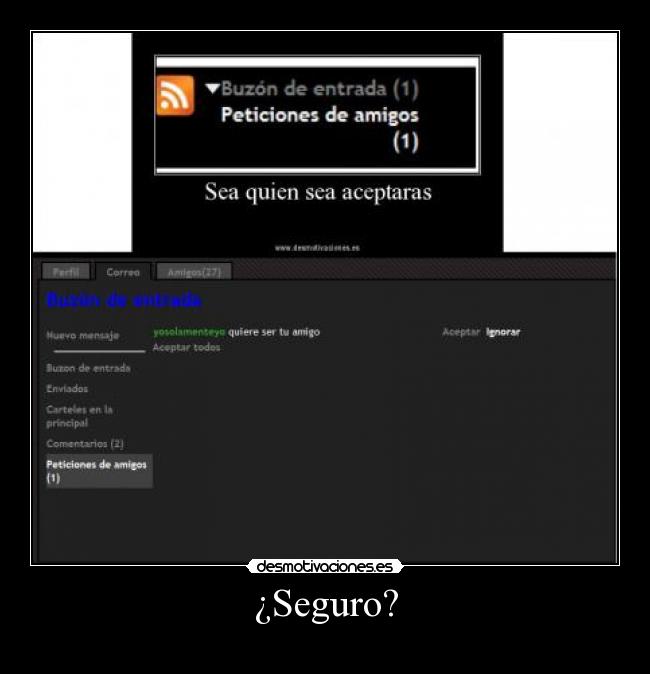 ¿Seguro? -