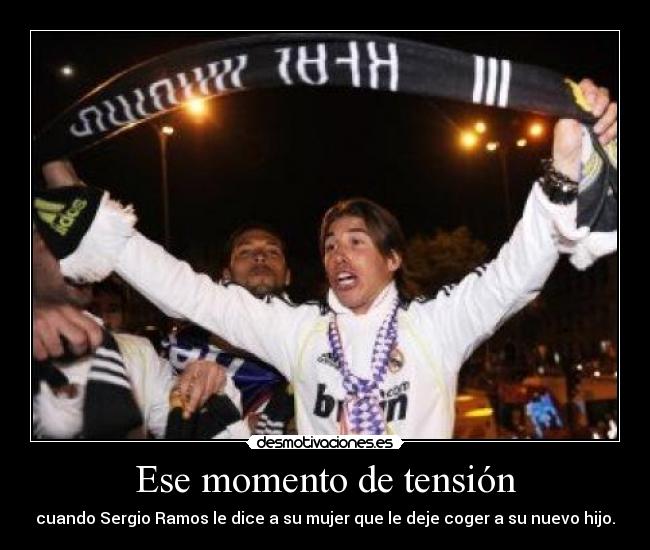 Ese momento de tensión -