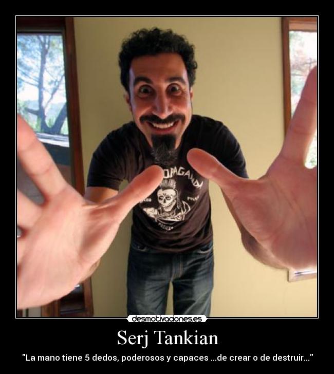 carteles serj tankian system down desmotivaciones