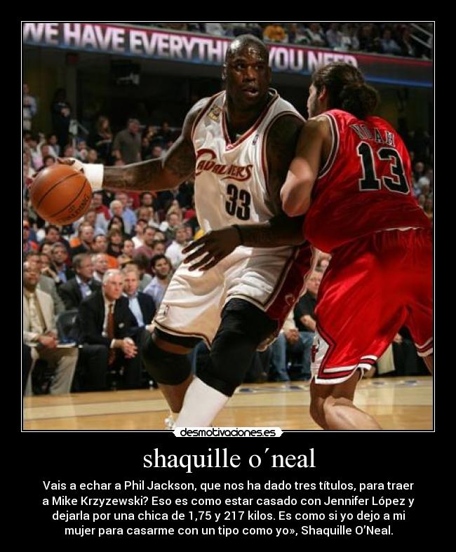 shaquille o´neal -
