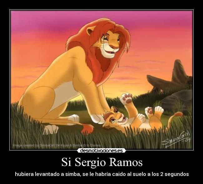 Si Sergio Ramos -