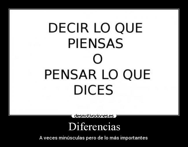 Diferencias - 