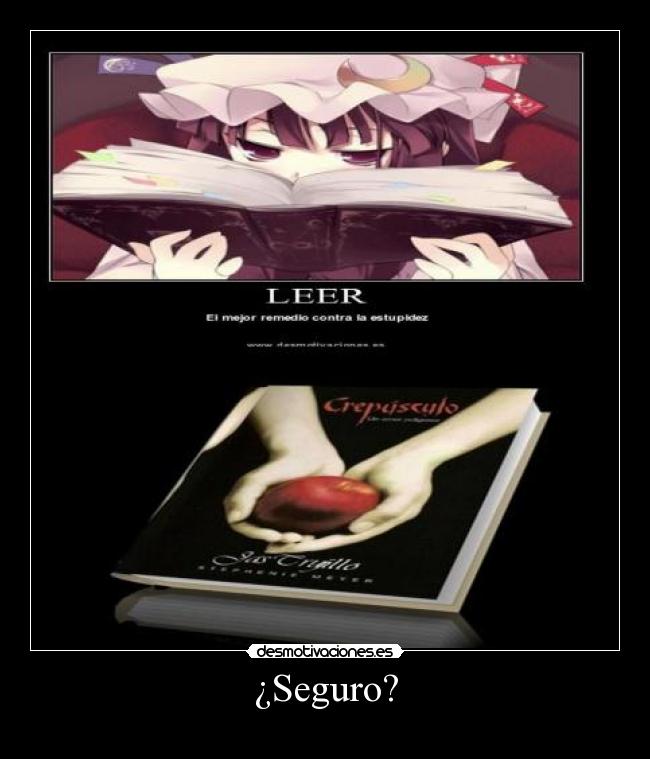 ¿Seguro? - 