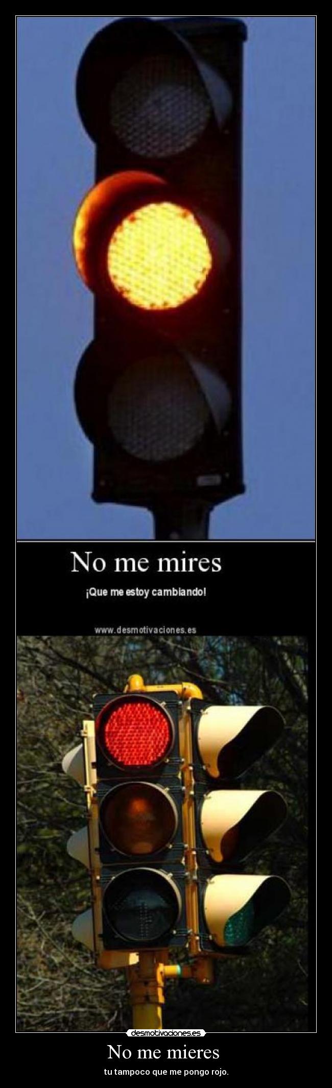 No me mieres -