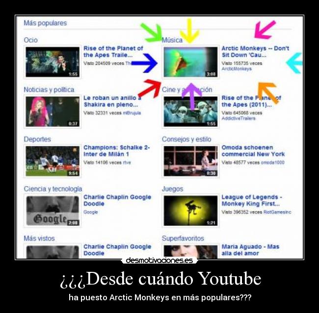 ¿¿¿Desde cuándo Youtube - 