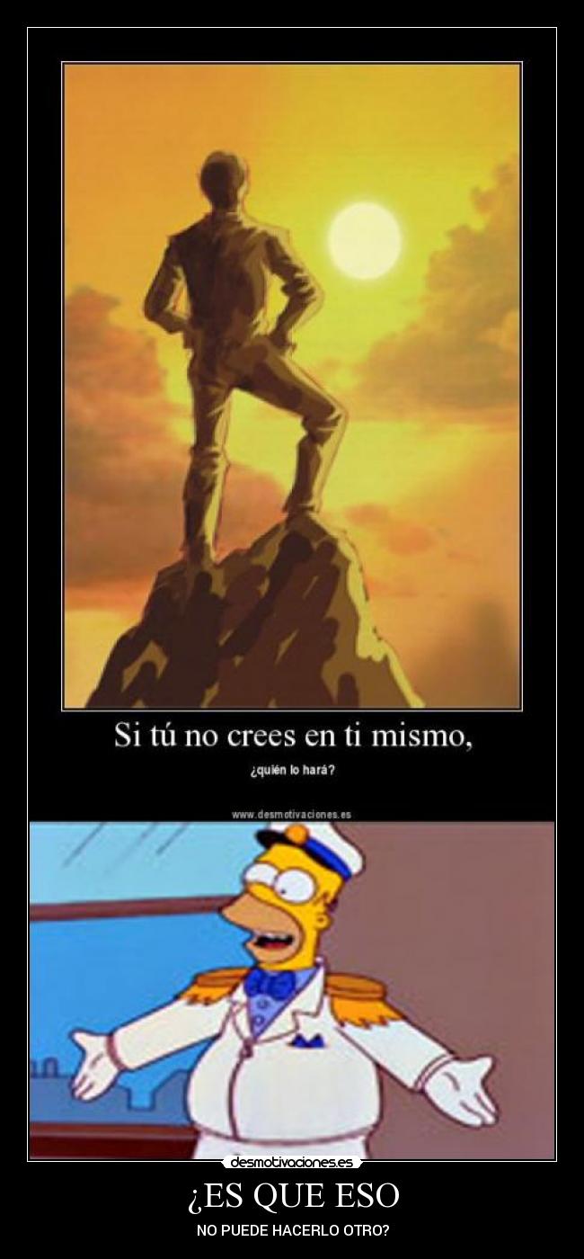 carteles homer basurero desmotivaciones