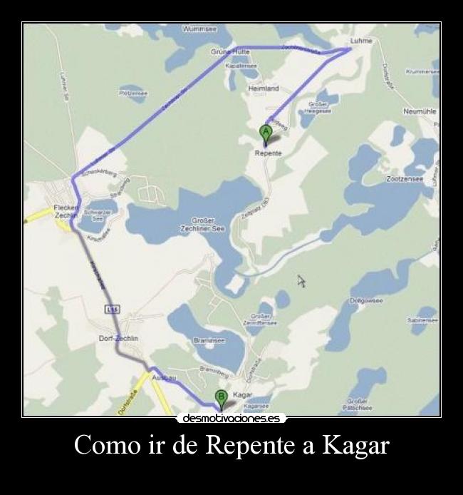 Como ir de Repente a Kagar - 