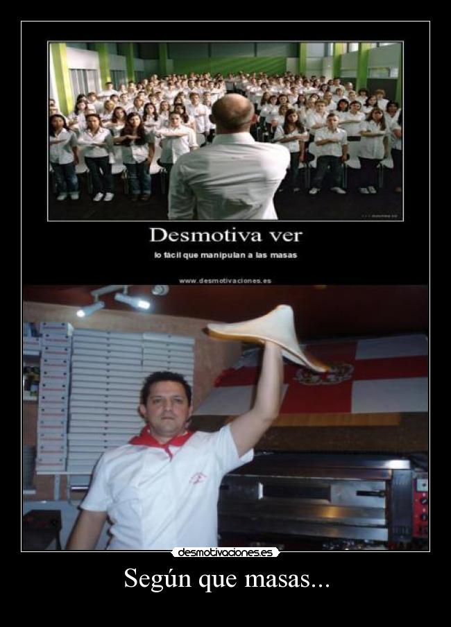 Según que masas... - 