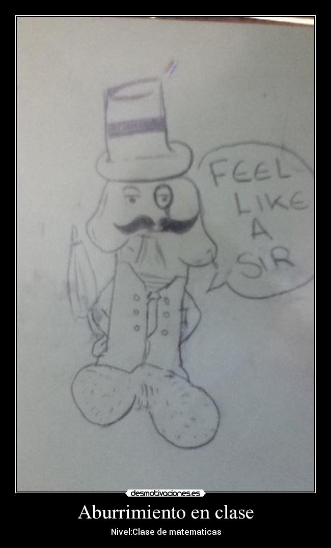 Aburrimiento en clase - 
