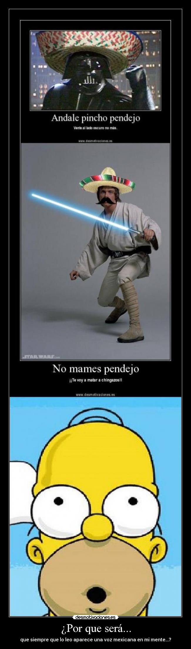 ¿Por que será... -