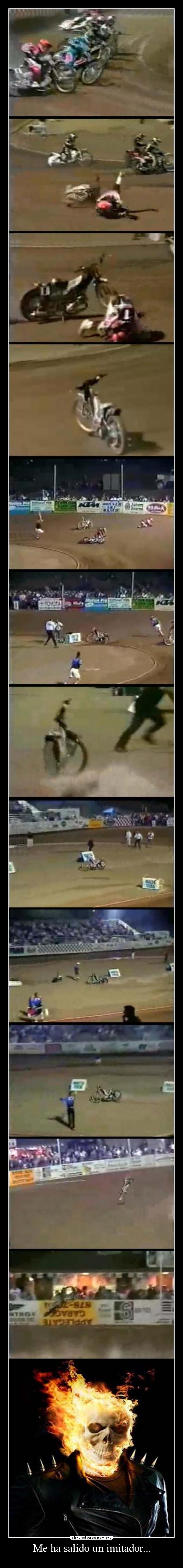 Me ha salido un imitador... -