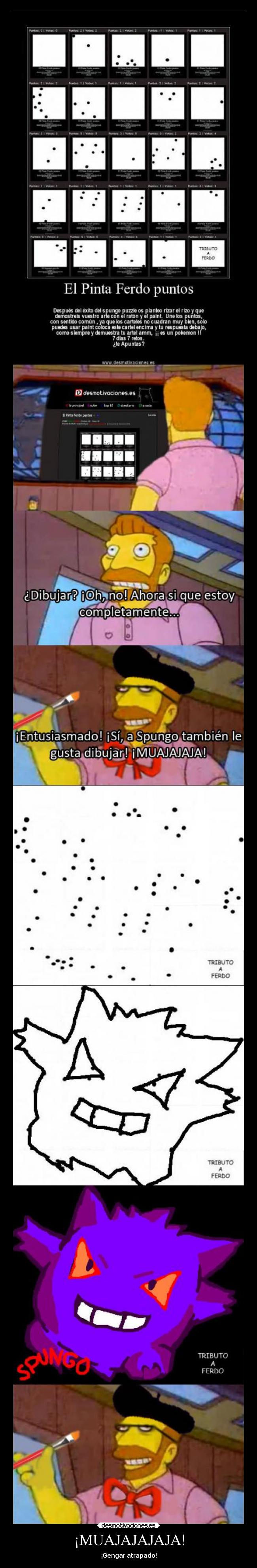 ¡MUAJAJAJAJA! - ¡Gengar atrapado!