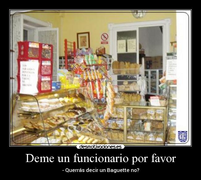 Deme un funcionario por favor - 