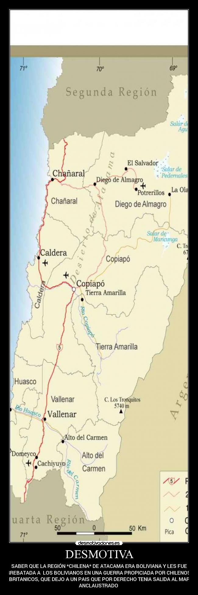 carteles chile bolivia desmotivaciones