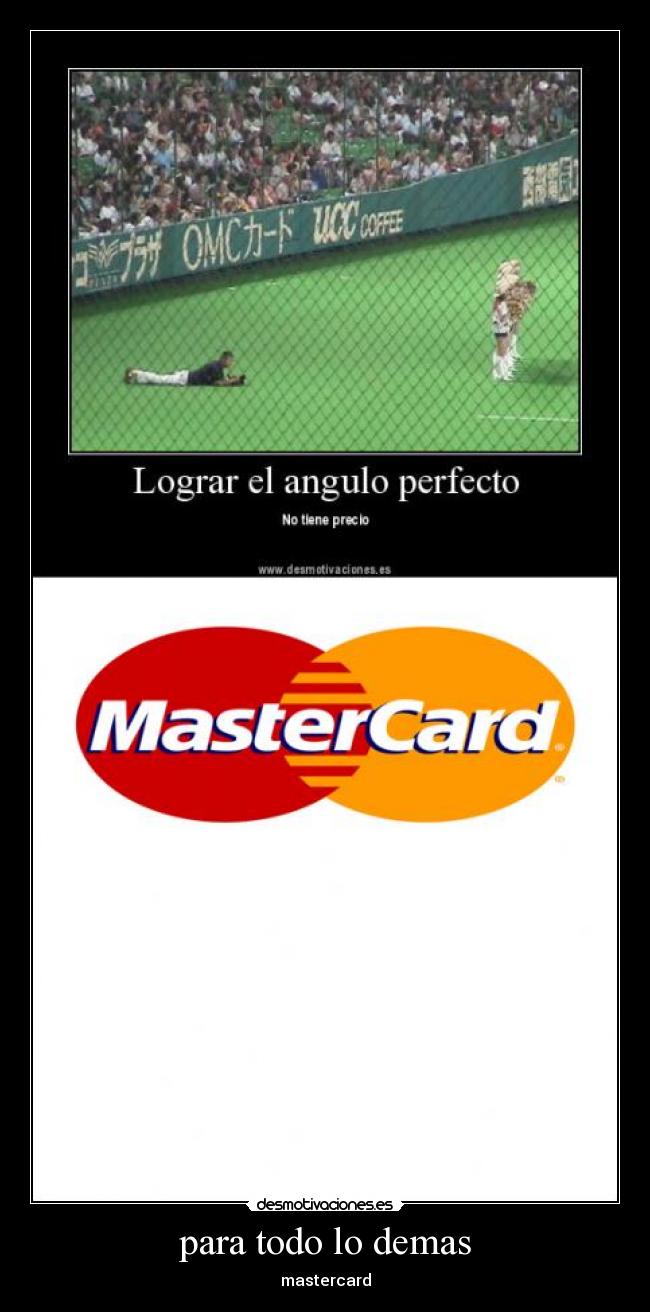 para todo lo demas - mastercard