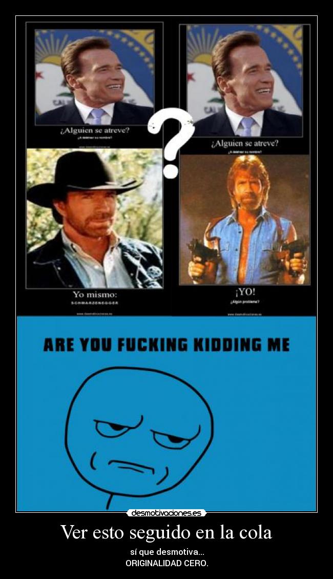 Ver esto seguido en la cola - 