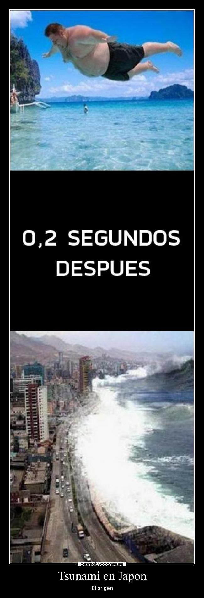 Tsunami en Japon - El origen