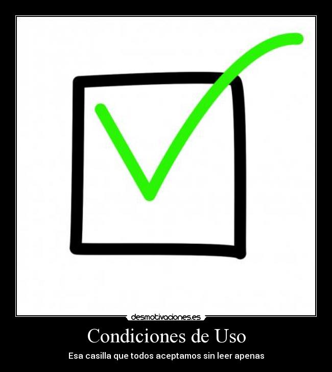 Condiciones de Uso - 