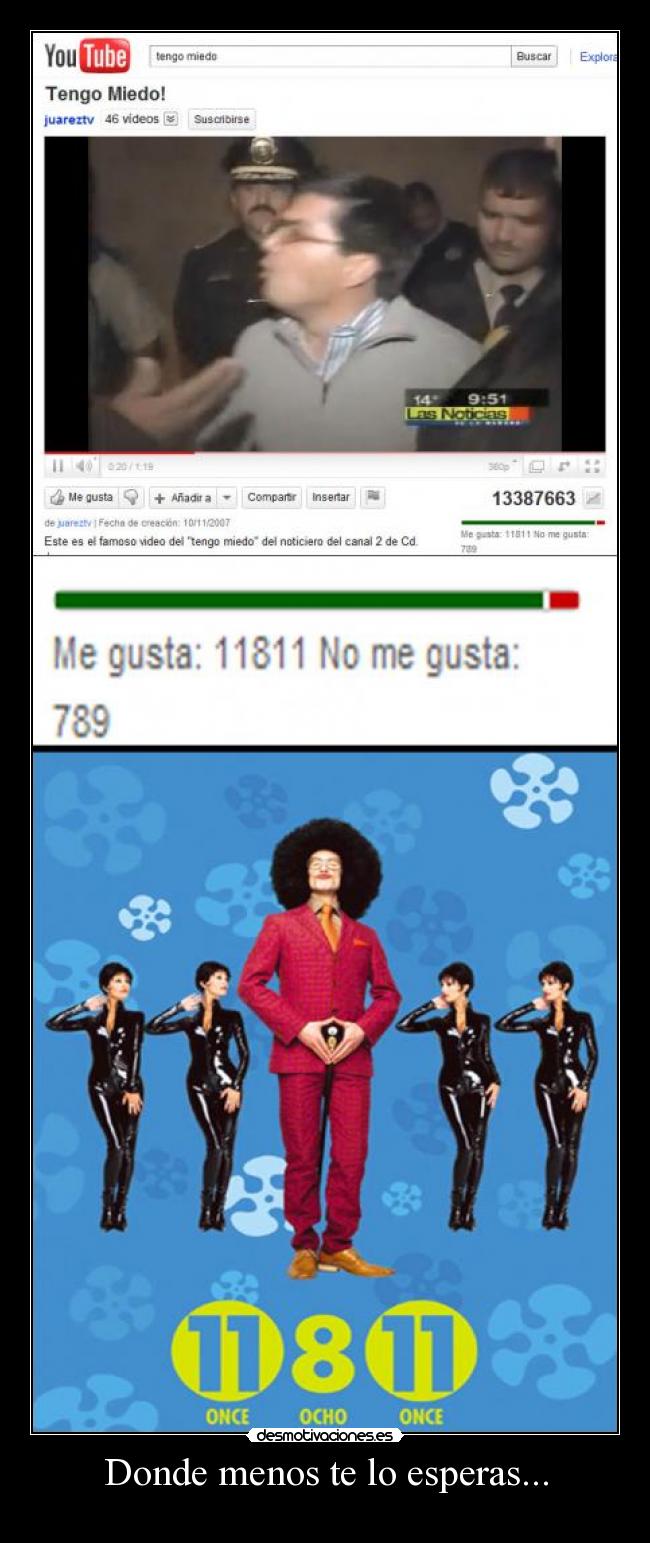 Donde menos te lo esperas... -