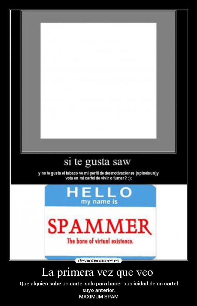 La primera vez que veo -