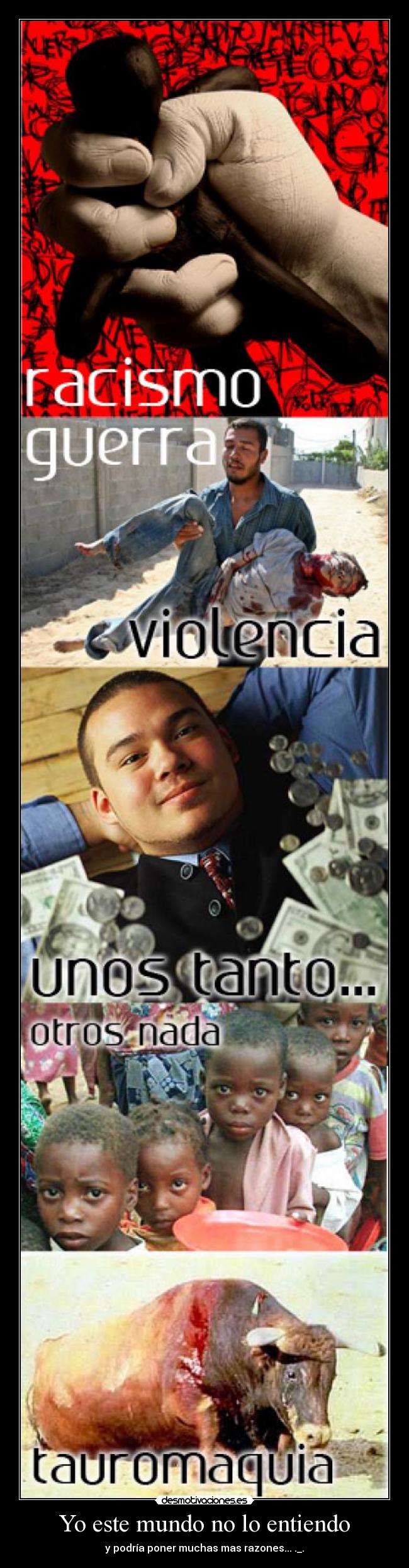 Yo este mundo no lo entiendo -