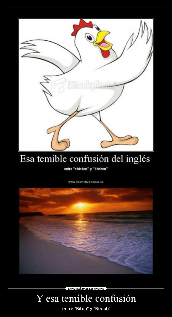 Y esa temible confusión - 