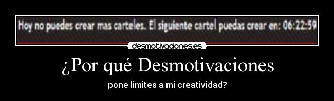 ¿Por qué Desmotivaciones - 